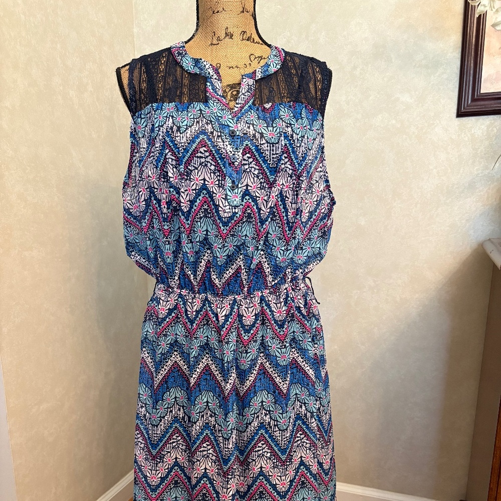 FADED GLORY SLEEVELESS DRESS 18/20W